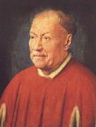 Jan Van Eyck Cardinal Nicola Albergati (mk45) oil painting on canvas